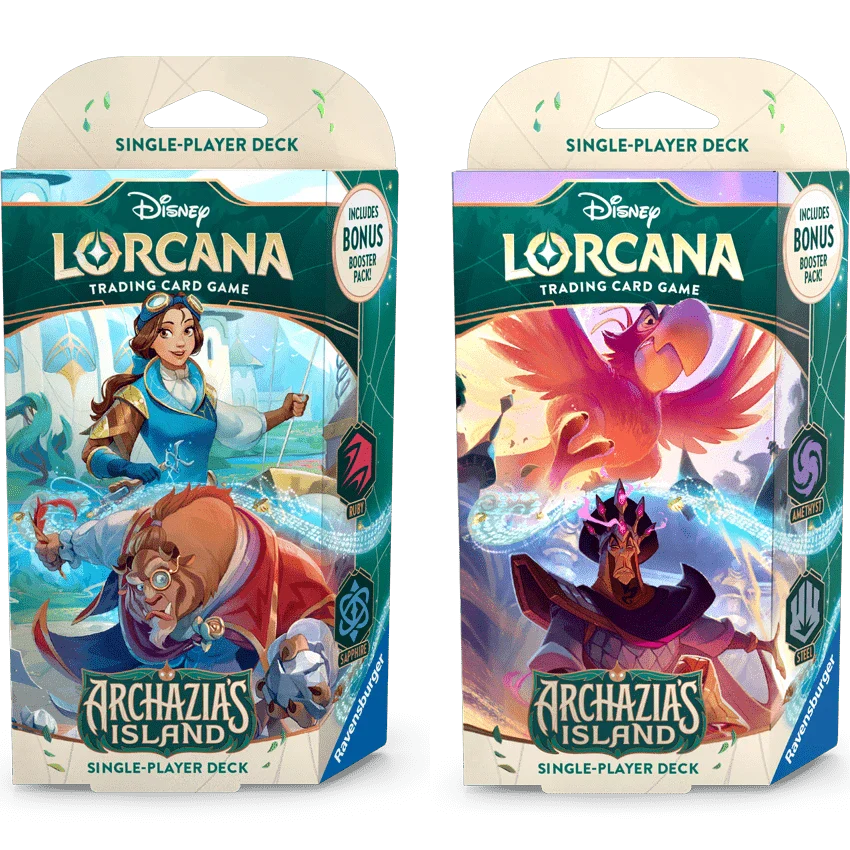 Lorcana: Archazia's Island  -Set of 2- Starter Decks