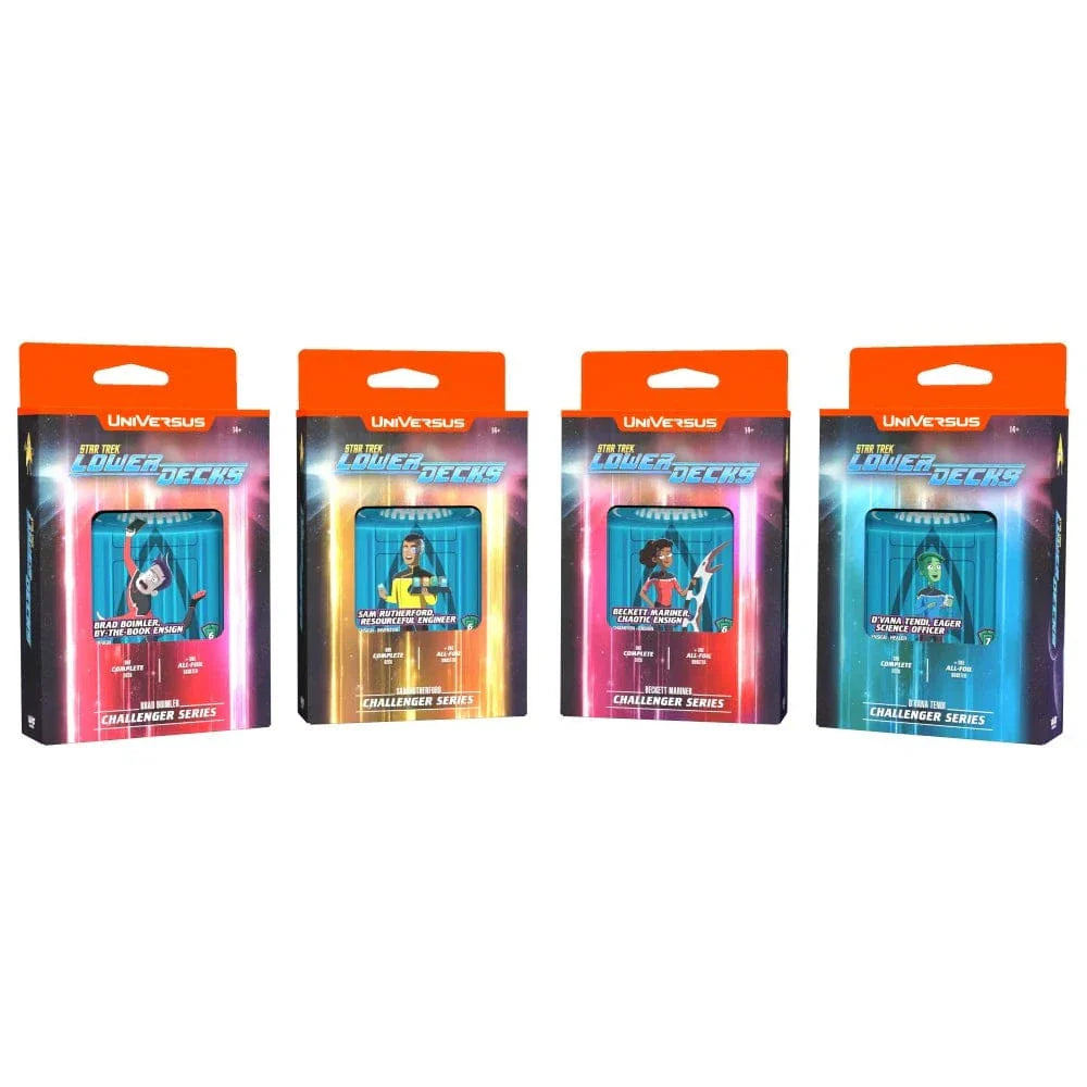 UniVersus: Star Trek Lower Decks - (Set of 4) Challenger Deck