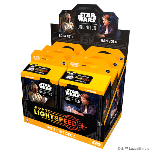 Star Wars: Unlimited - Jump to Lightspeed [x6] Spotlight Deck Display