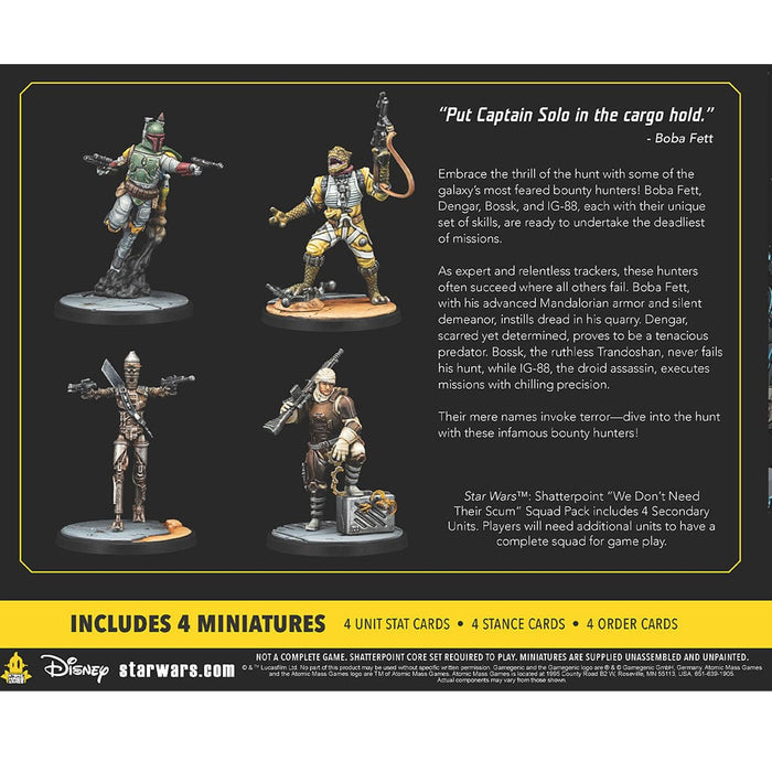 Star Wars: Shatterpoint - We Don't Need Their Scum Squad Pack