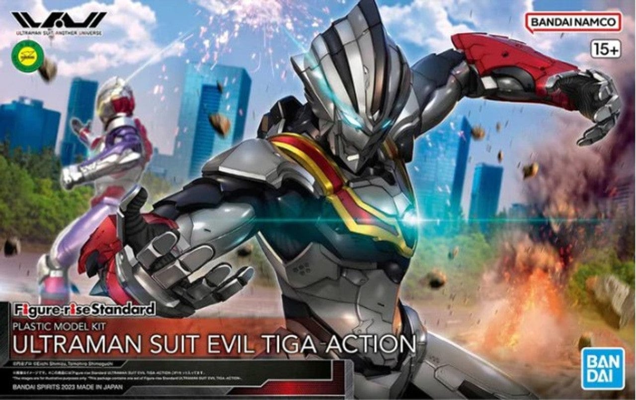 Ultraman: Figure-rise Standard - Ultraman Suit Evil Tiga -Action-