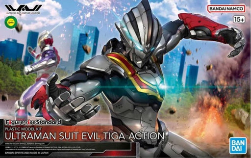 Ultraman: Figure-rise Standard - Ultraman Suit Evil Tiga -Action-