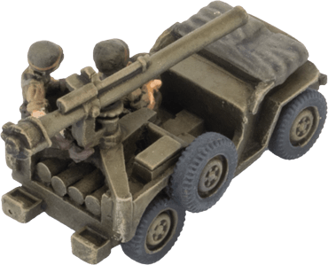 Jeep with 105mm Recoilless Rifle