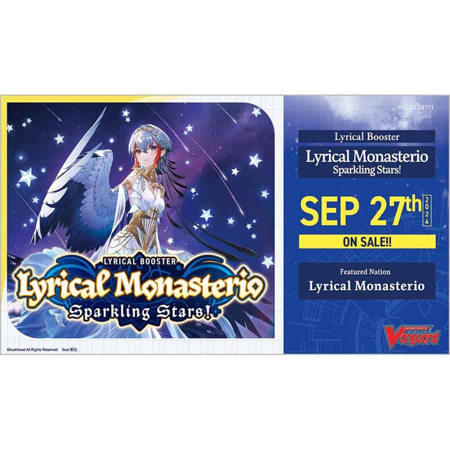 Cardfight!! Vanguard Divinez: Lyrical Monasterio Sparkling Stars! Booster Box