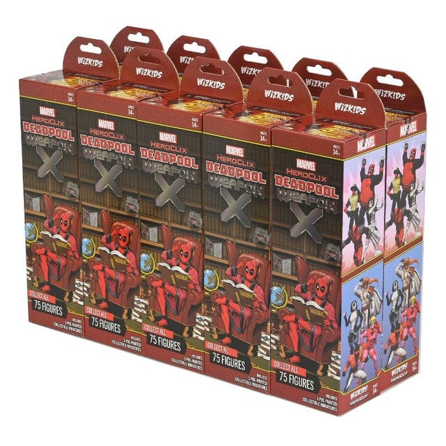 Marvel HeroClix: Deadpool Weapon X Booster Brick (10)
