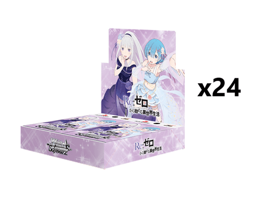 Weiss Schwarz: Re:ZERO -Starting Life in Another World Vol.3 (Japanese) [x24] Booster Sealed Case